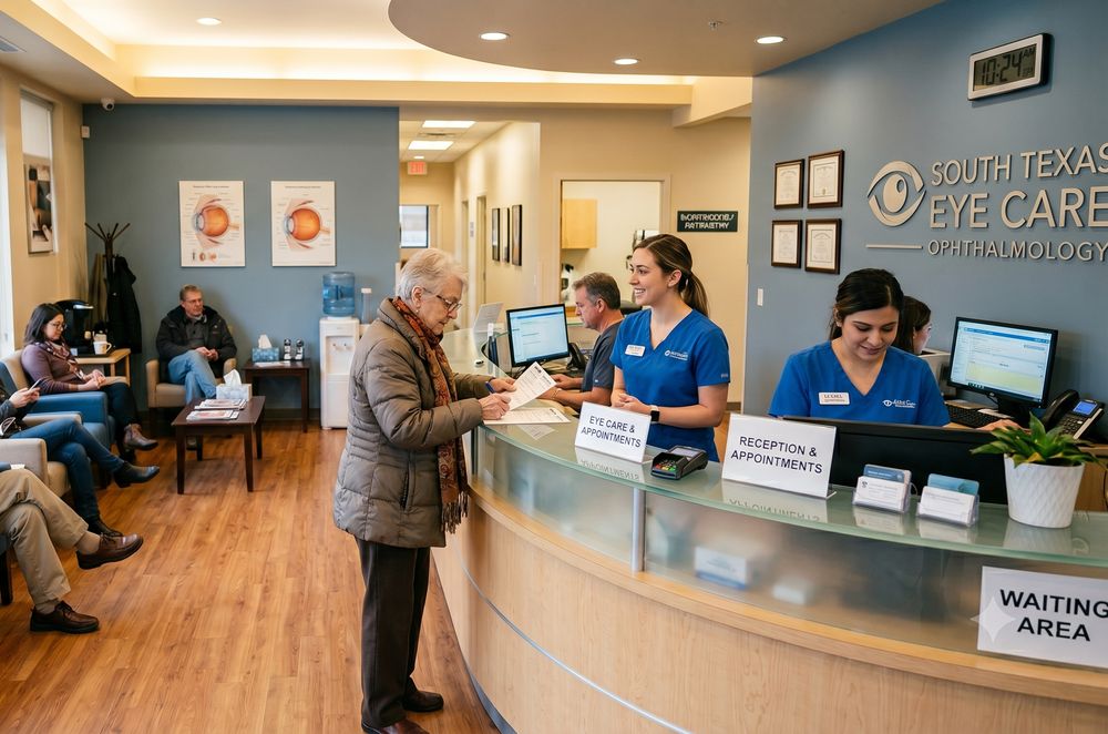 Reception and waiting area
